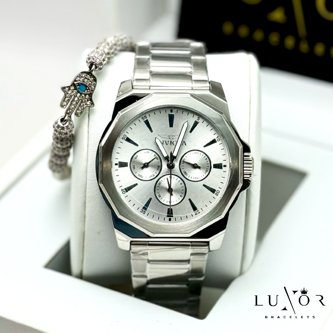 INVICTA SPEEDWAY MULTIFUNCTION WATCH 42MM