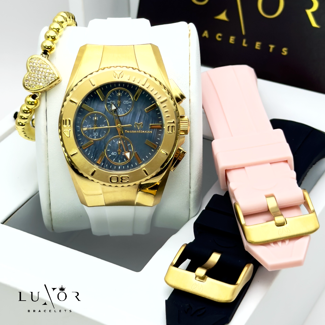 TECHNOMARINE CRUISE ORIGINAL MOTHER OF PEARL DIAL (3 CORREAS)