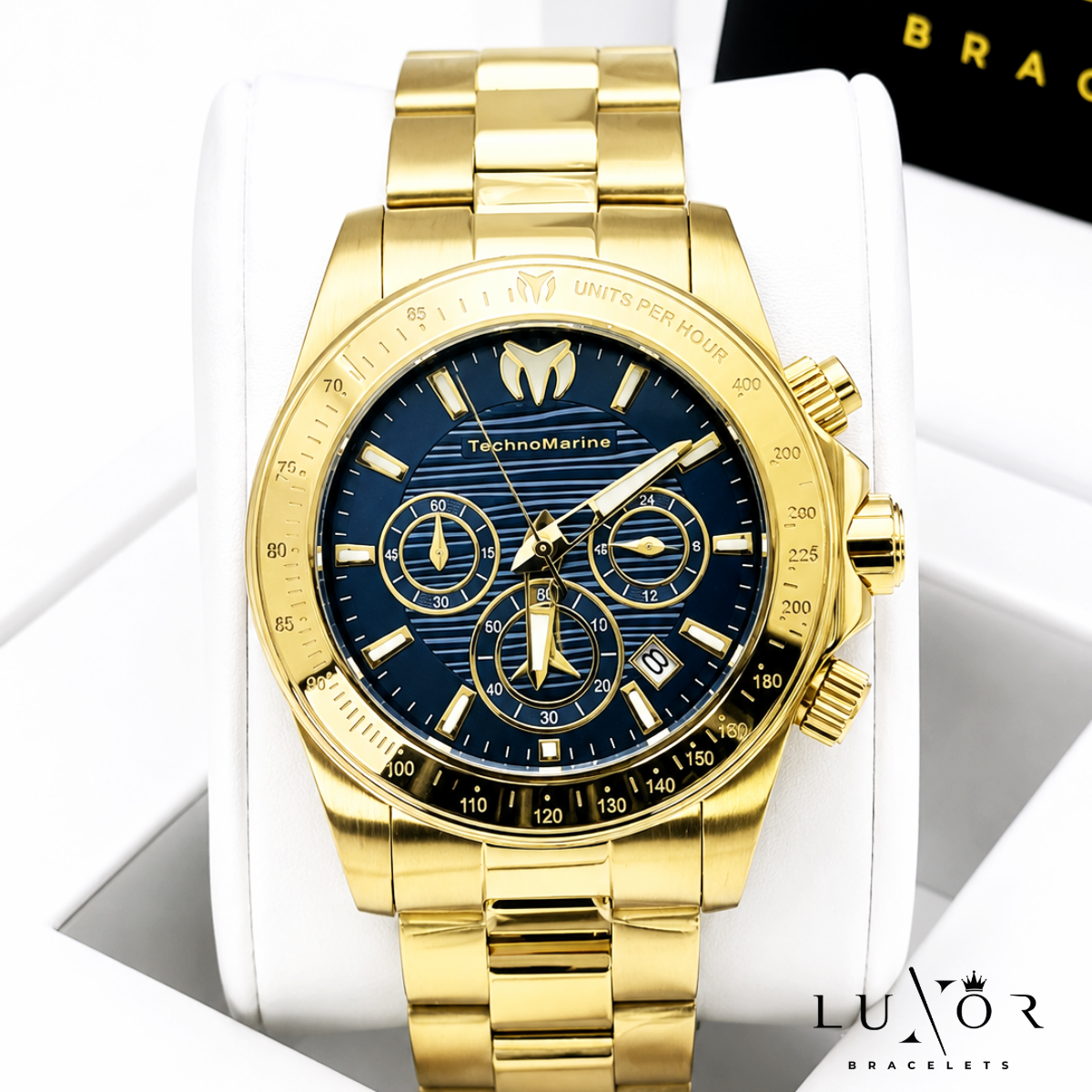 Technomarine Men's Manta Blue Dial Watch 42mm
