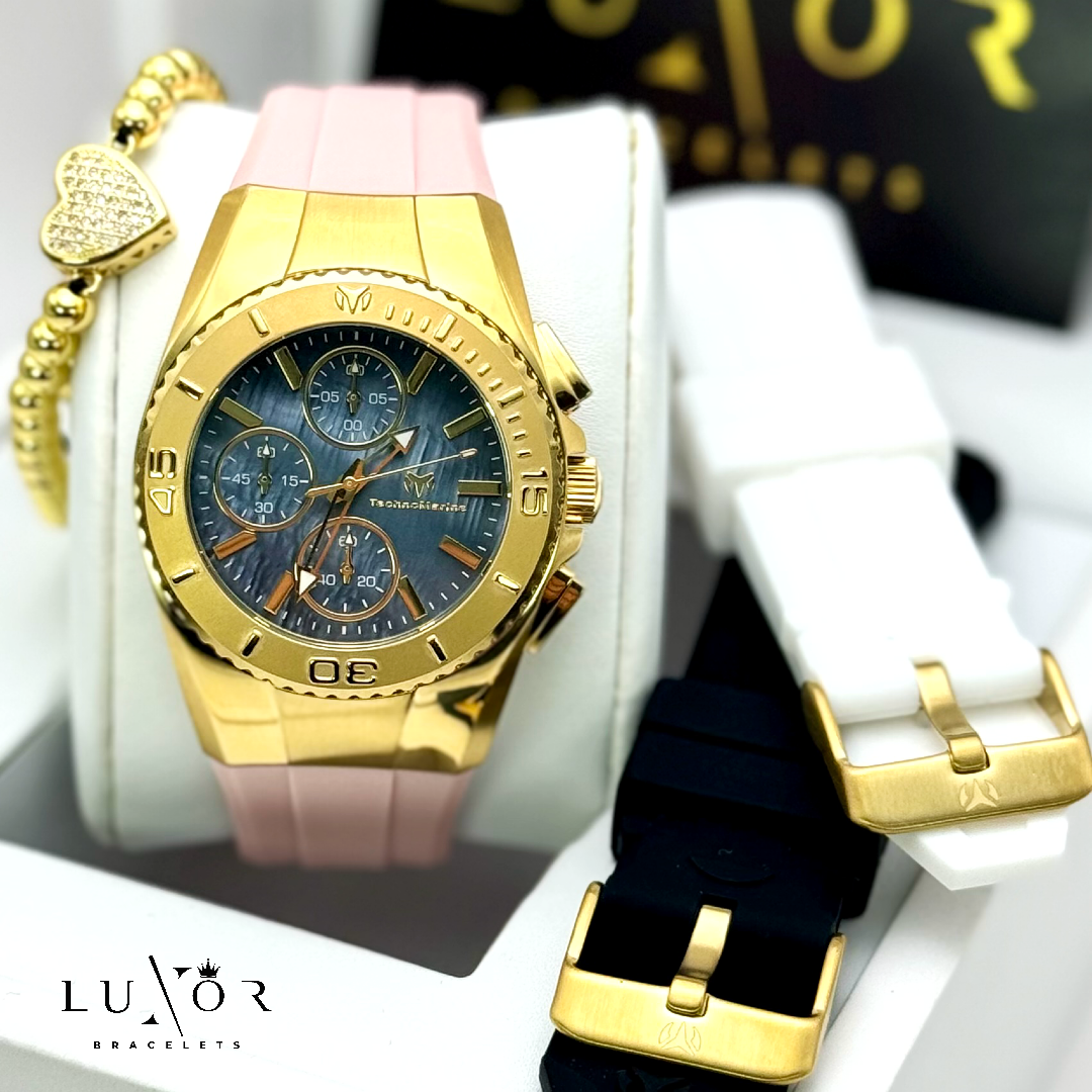 TECHNOMARINE CRUISE ORIGINAL MOTHER OF PEARL DIAL (3 CORREAS)