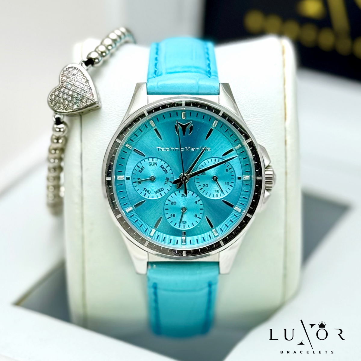 TECHNOMARINE MOONSUN WOMEN'S WATCH BLUE 36MM