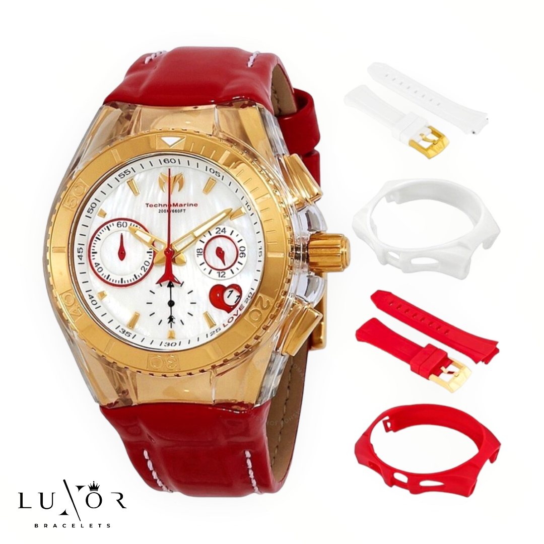 TECHNOMARINE CRUISE VALENTINE RED 40MM (3 CORREAS)