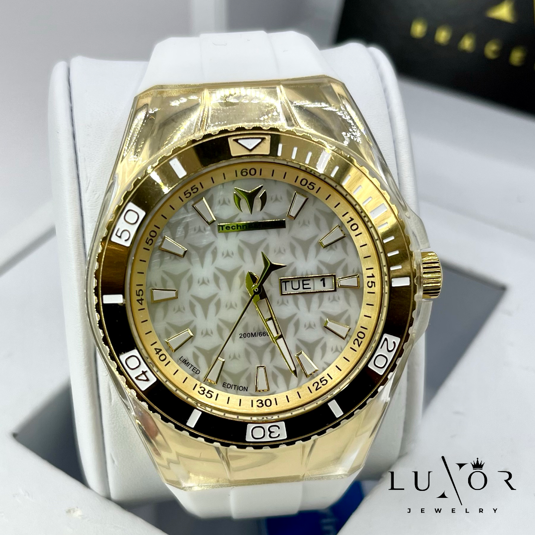 TECHNOMARINE MONOGRAM WHITE 45MM