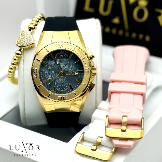 TECHNOMARINE CRUISE ORIGINAL MOTHER OF PEARL DIAL (3 CORREAS)