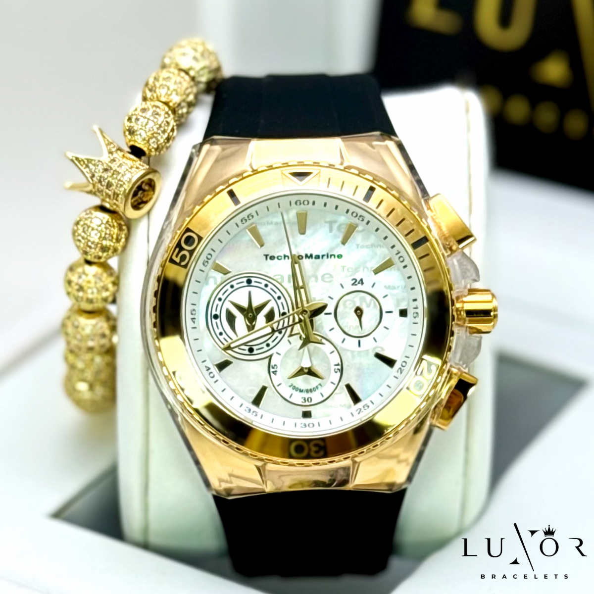 TECHNOMARINE CRUISE CALIFORNIA 46MM MOTHER OF PEARL & OYSTER DIAL