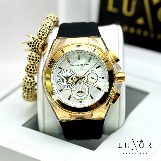 TECHNOMARINE CRUISE CALIFORNIA 46MM MOTHER OF PEARL & OYSTER DIAL