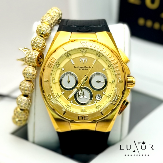 TECHNOMARINE CRUISE STEEL GOLD 46MM