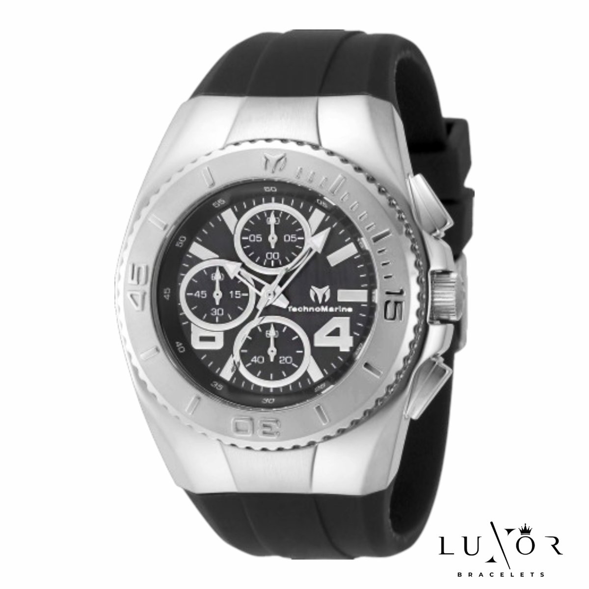 Technomarine Cruise Black Dial Watch (3 Correas)