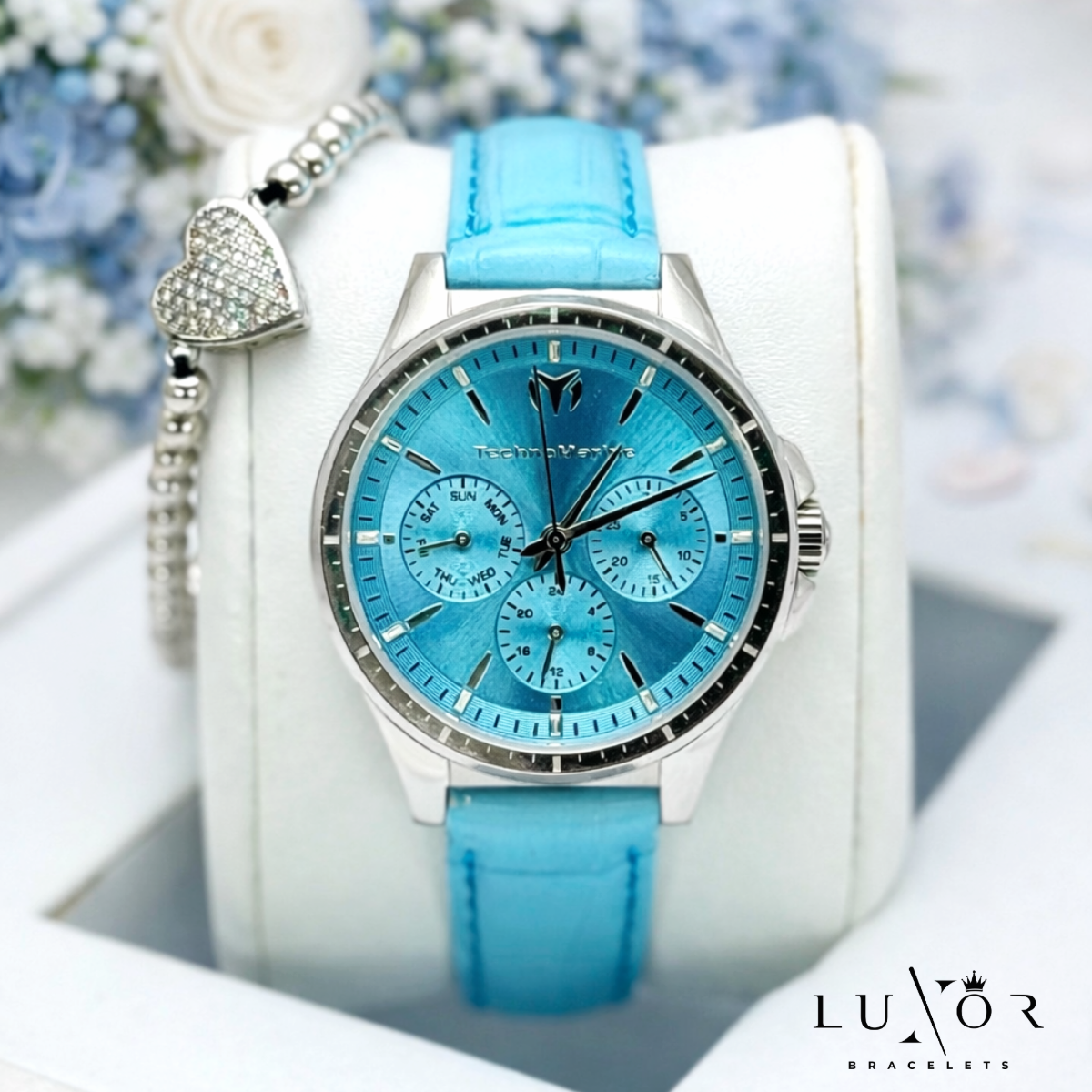 TECHNOMARINE MOONSUN WOMEN'S WATCH BLUE 36MM
