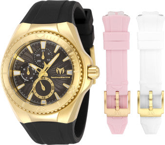 TECHNOMARINE CRUISE CALIFORNIA BLACK DIAL (3 CORREAS)