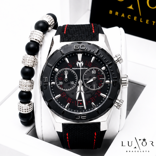 Technomarine Reef Shark Black Chronograph 48mm