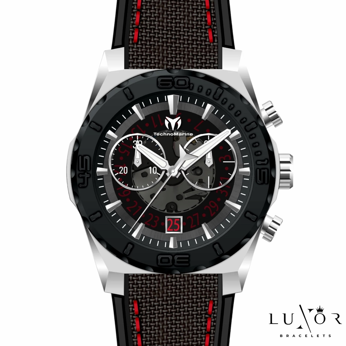 Technomarine Reef Shark Black Chronograph 48mm