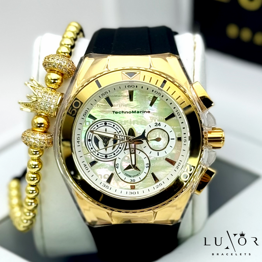TECHNOMARINE CRUISE CALIFORNIA 46MM MOTHER OF PEARL & OYSTER DIAL