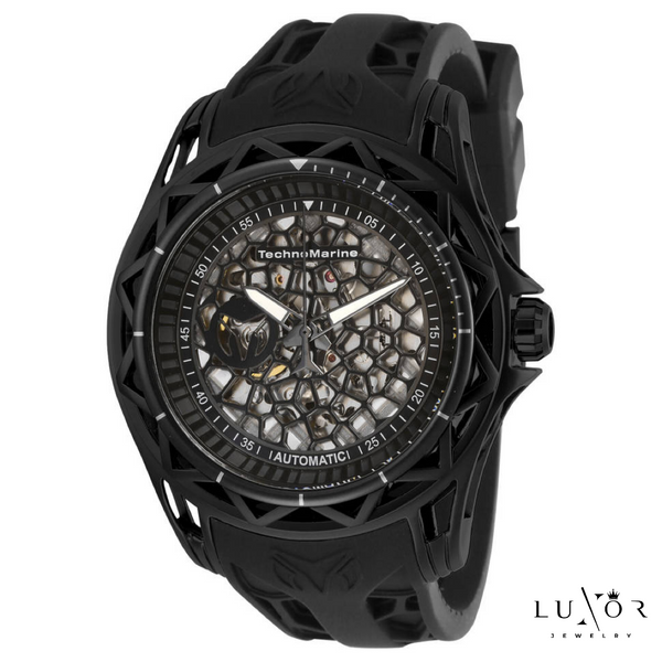 TECHNOMARINE TECHNOCELL BLACK AUTOMATIC 47MM