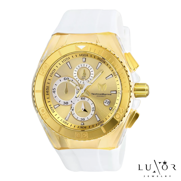 TECHNOMARINE CRUISE STAR GOLD & GOLD 46MM ( 2 CORREAS)