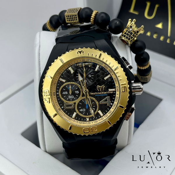 TECHNOMARINE CRUISE JELLYFISH Chronograph Quartz Black Dial