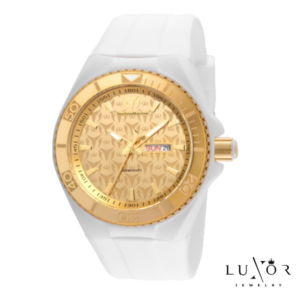 OFERTA TECHNOMARINE MONOGRAM GOLD & GOLD 46MM (3 CORREAS)