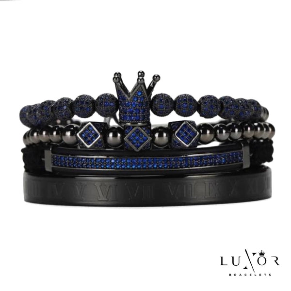 ROYAL DELUXE BLACK BLUE DIAMONDS (4PCS)