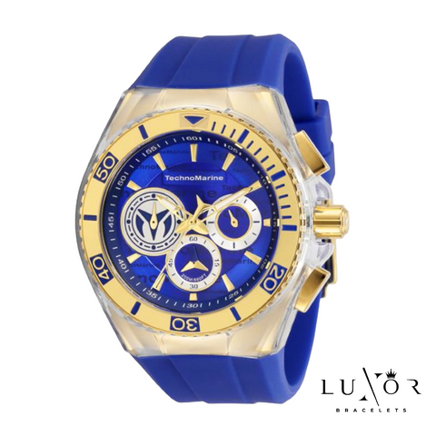 TECHNOMARINE CRUISE CALIFORNIA 46MM GOLD BLUE