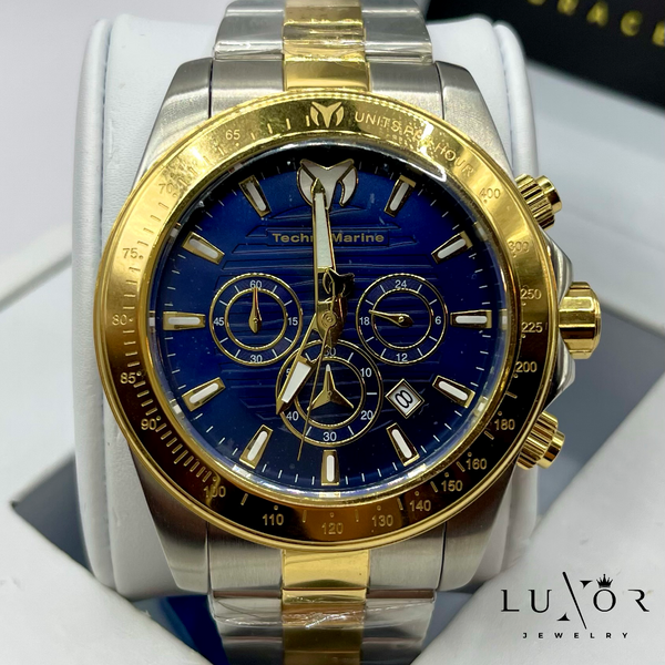 TECHNOMARINE MANTA RAY BLUE DIAL 47MM